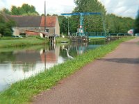 Canal du Nivernais - Un Heron - toujours le meme (2)